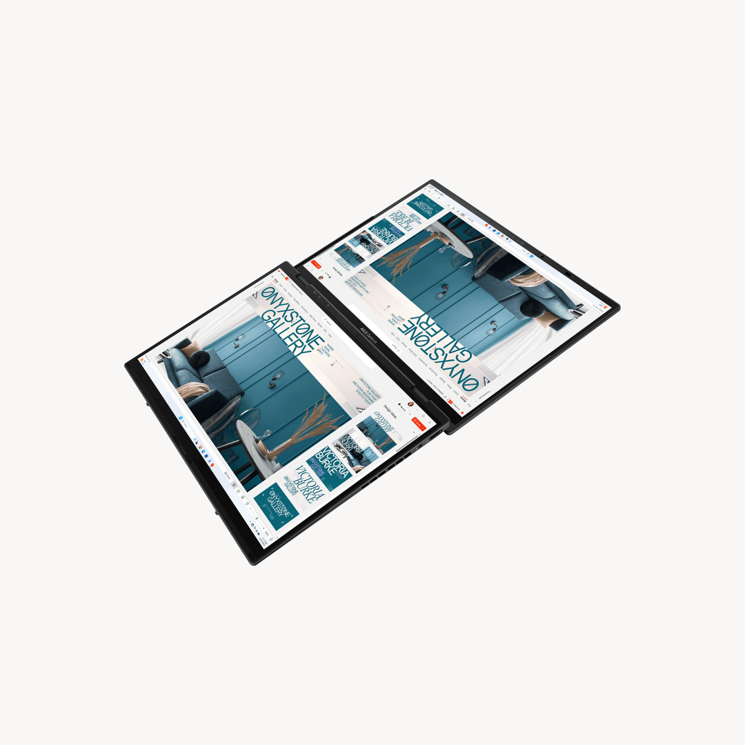 Asus Zenbook DUO Intel core Ultra 9 185H 32GB RAM 2TB SSD 14" 3k OLED Dual Screen Display