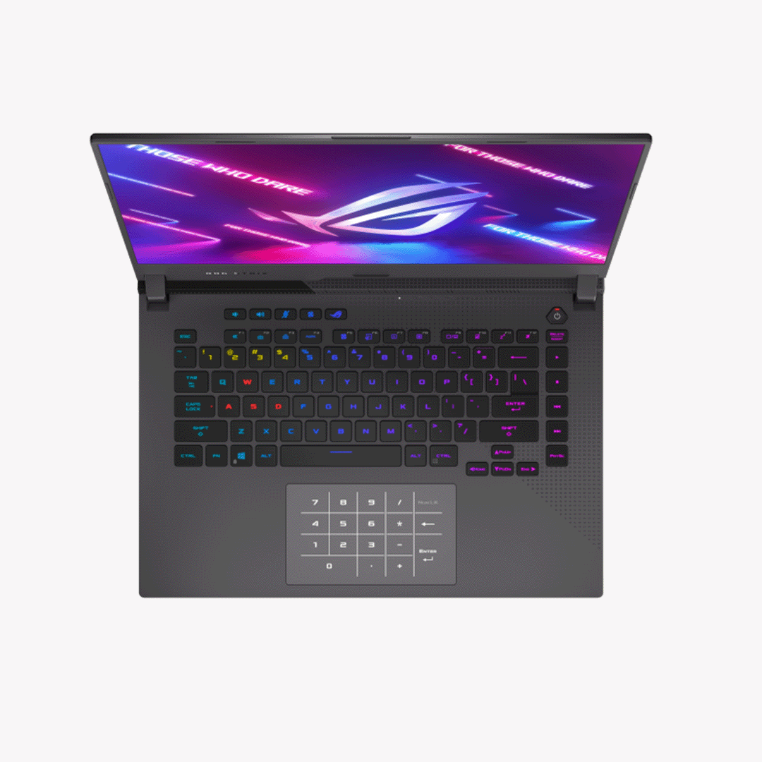 Asus ROG Strix G15 G513RC Ryzen 7 6800H Processor 16GB RAM 512GB SSD  NVIDIA RTX 3050 4GB Graphics 15.6" FHD 144Hz Display
