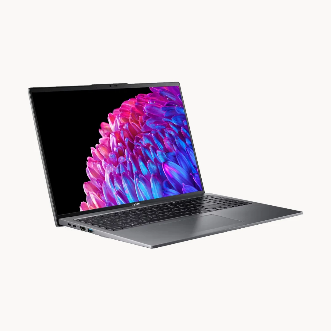 Acer Swift Go 16 OLED Intel Core Ultra 7 155H Processor 16GB RAM 1TB SSD 16-inch 3.2k OLED 120Hz Display AI-integrated