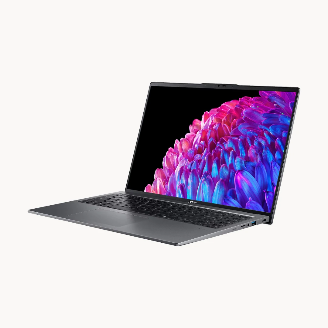 Acer Swift Go 16 OLED Intel Core Ultra 7 155H Processor 16GB RAM 1TB SSD 16-inch 3.2k OLED 120Hz Display AI-integrated