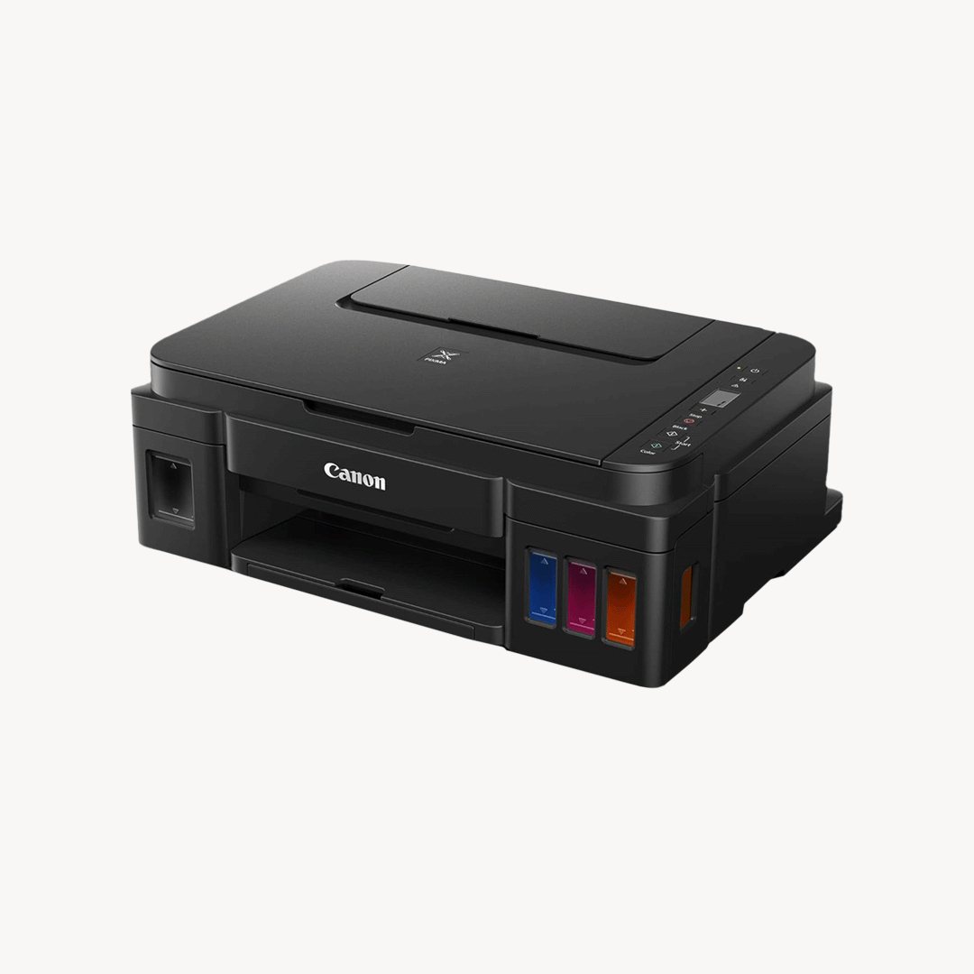 Canon Pixma G2010 Color All-in-One Ink Tank High Volume Printing Printer LCD Diplay