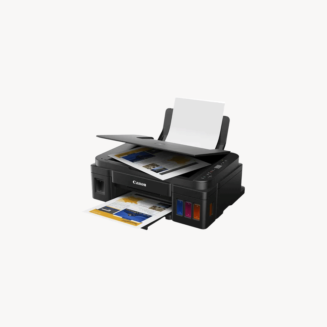 Canon Pixma G2010 Color All-in-One Ink Tank High Volume Printing Printer LCD Diplay