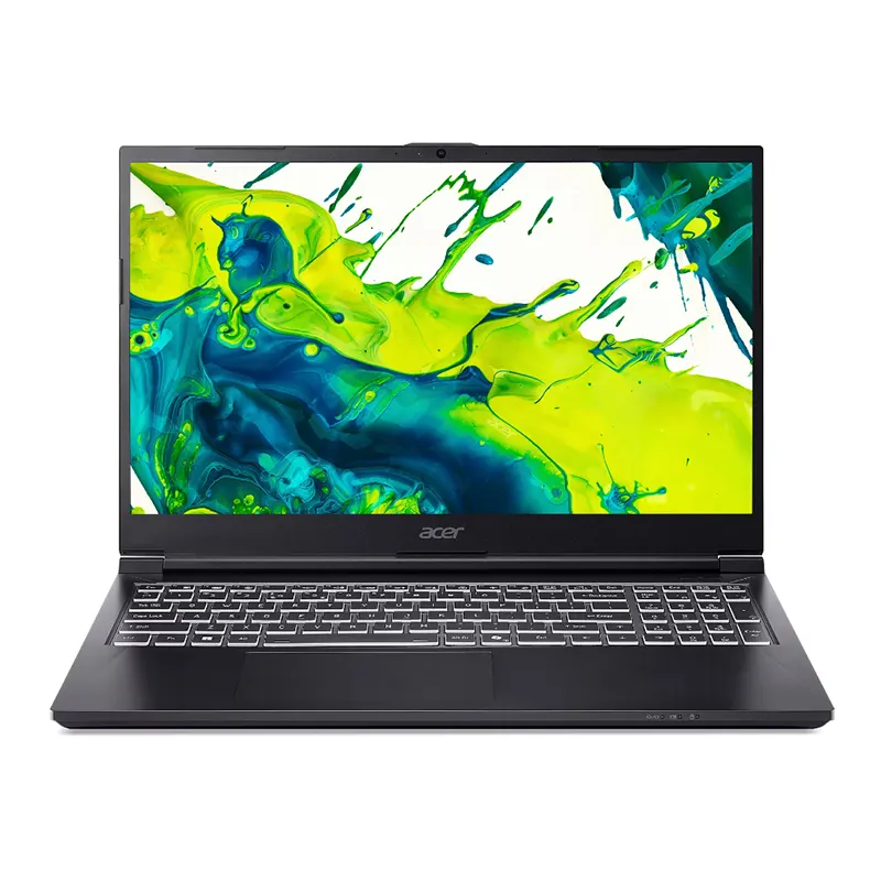 Acer Aspire 7 A715-79G gaming laptop featuring Intel Core 7-240H processor and NVIDIA RTX 3050 6GB graphics on display at Onin Infosys Nepal.