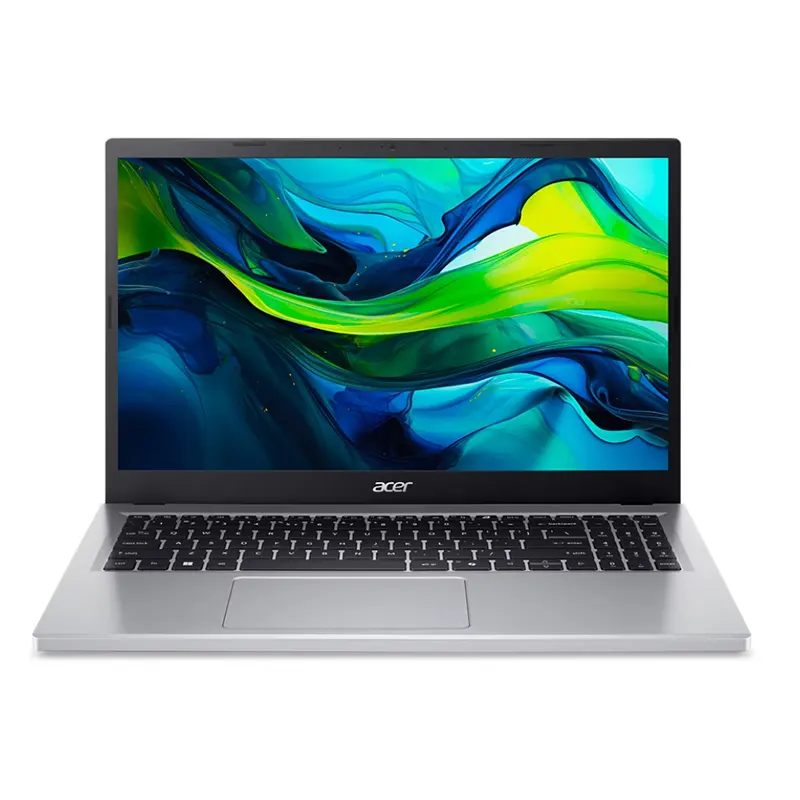 Acer Aspire Go 15 AG15-32P-39R2 laptop showing front profile view, available at Onin Infosys Nepal.