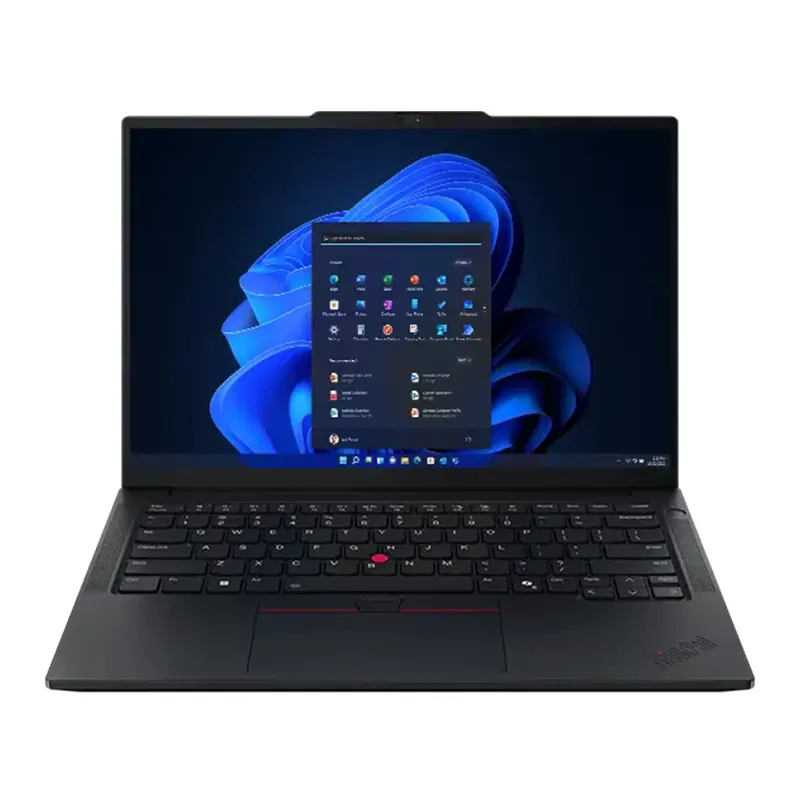 Lenovo ThinkPad E14 Gen 7 business laptop showcasing front profile and sleek chassis at Onin Infosys Nepal.