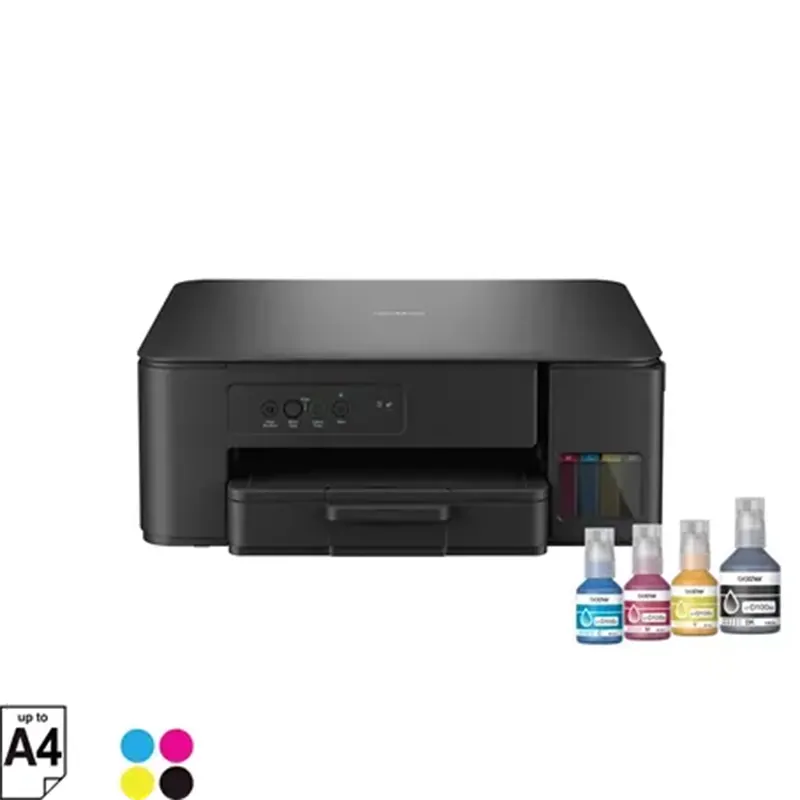 Brother DCP-T230 Multifunction Ink Tank Printer front view showcasing transparent front-access refillable ink system available at Onin Infosys Nepal.