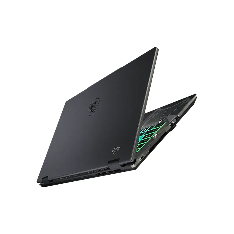 Side profiles showing Type-C, Type-A, and HDMI ports of the MSI Cyborg A15 AI B2HWEKG available at Onin Infosys.