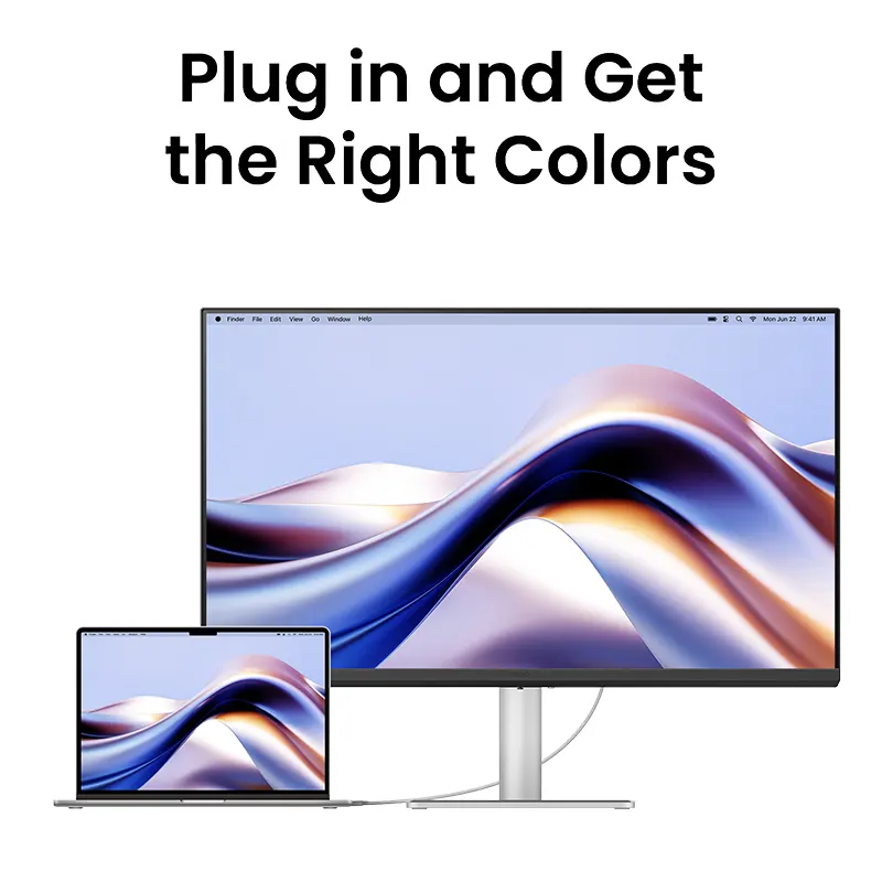 BenQ MA320UP 32 inch 4K professional Mac monitor showcasing accurate M-Book color profiling available at Onin Infosys Nepal.