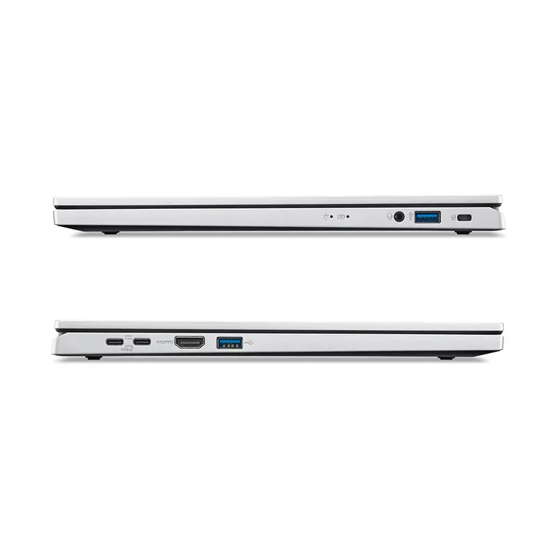 Side view of Acer Aspire Go 15 showing Type-C and HDMI ports for digital connectivity in Nepal.