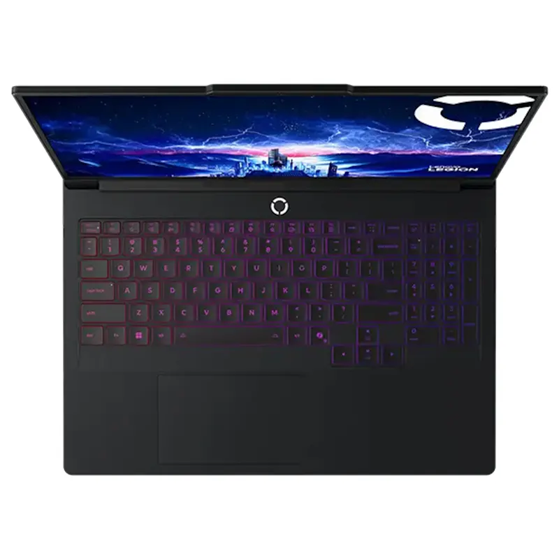Left side profile showing Thunderbolt 4 and high-speed USB-C ports of Lenovo Legion Pro 7i 2025 laptop with rgb keyboard available in Kathmandu.