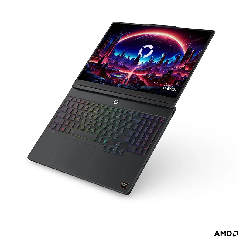 Advanced Legion Coldfront Hyper thermal management and cooling vents on the 2026 Legion 5 model.