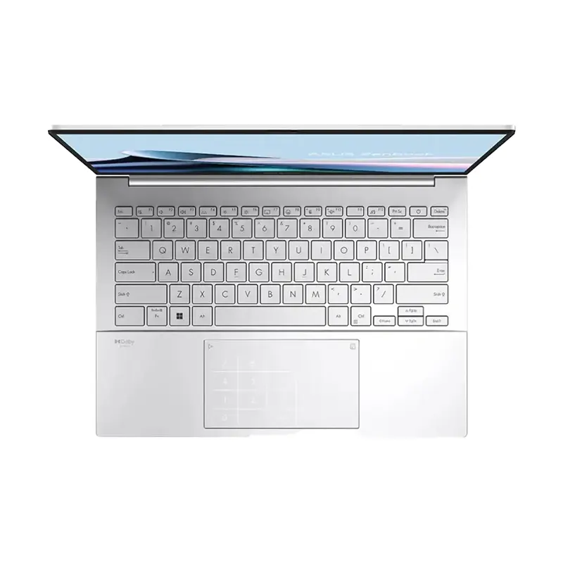 Asus Zenbook 14 UX3405CA backlit keyboard and ErgoSense touchpad in Nepal