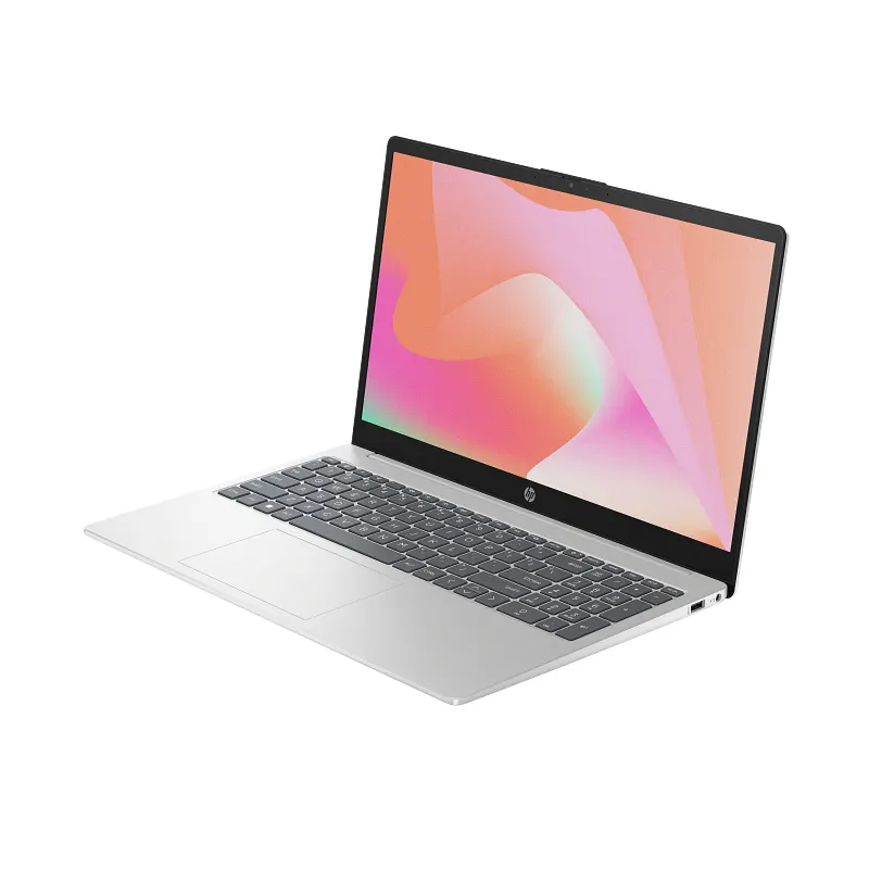 Front view of HP 15 AMD Ryzen 5 laptop with 15.6-inch FHD anti-glare display, available in Kathmandu Nepal