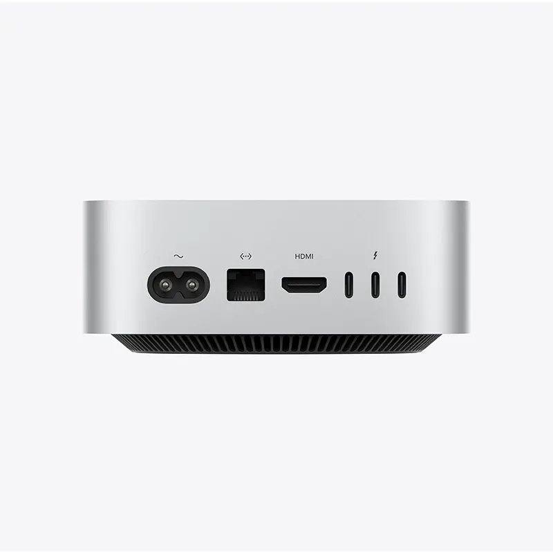 Mac mini M6 rear ports: three Thunderbolt 4, HDMI and 2.5Gb Ethernet, Nepal variant