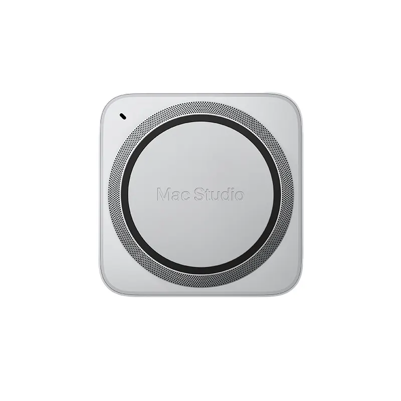 Mac Studio M5 Max front panel with SDXC card slot and USB-C ports, available in Nepal