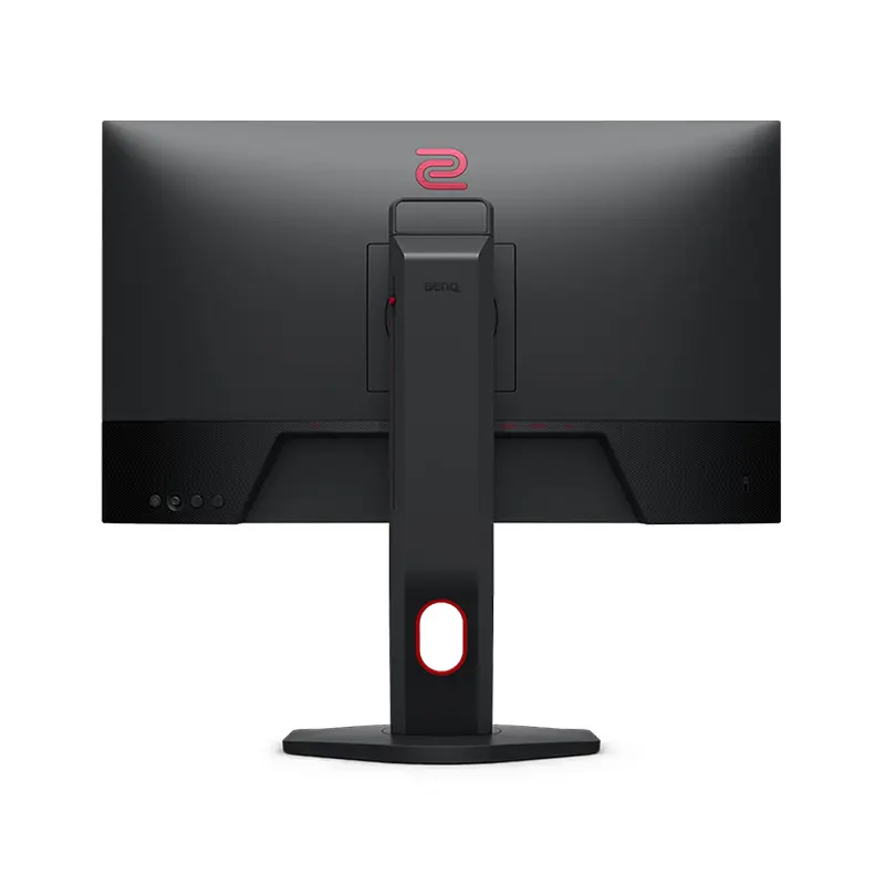 BenQ XL2411K gaming monitor side angle showing slim bezels and sturdy base, buy in Kathmandu Nepal