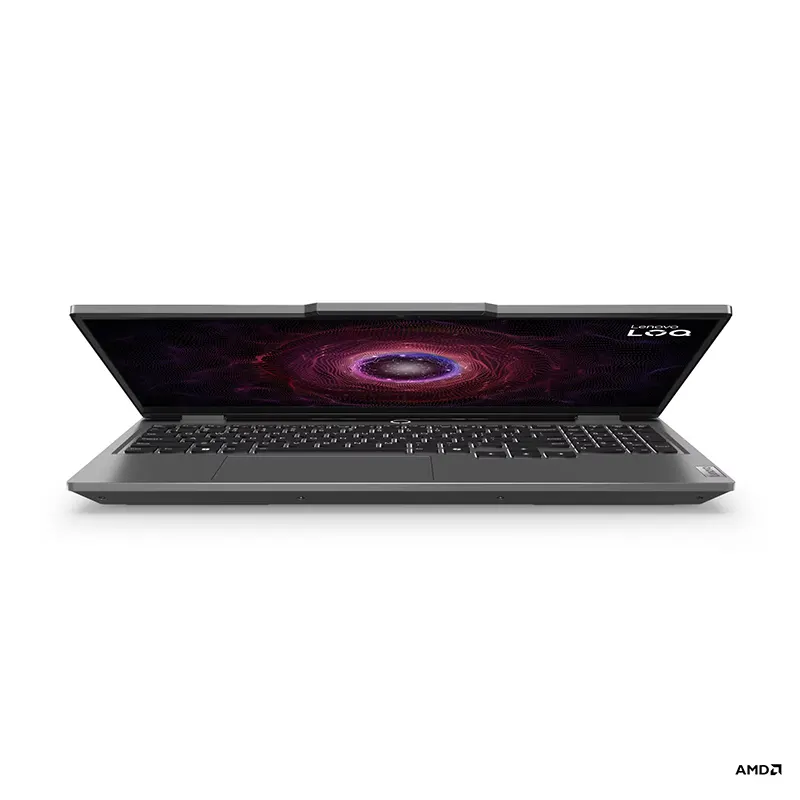 Rear exhaust vents and cooling design of the Lenovo LOQ 15AHP9 Ryzen 7 7445HS gaming laptop