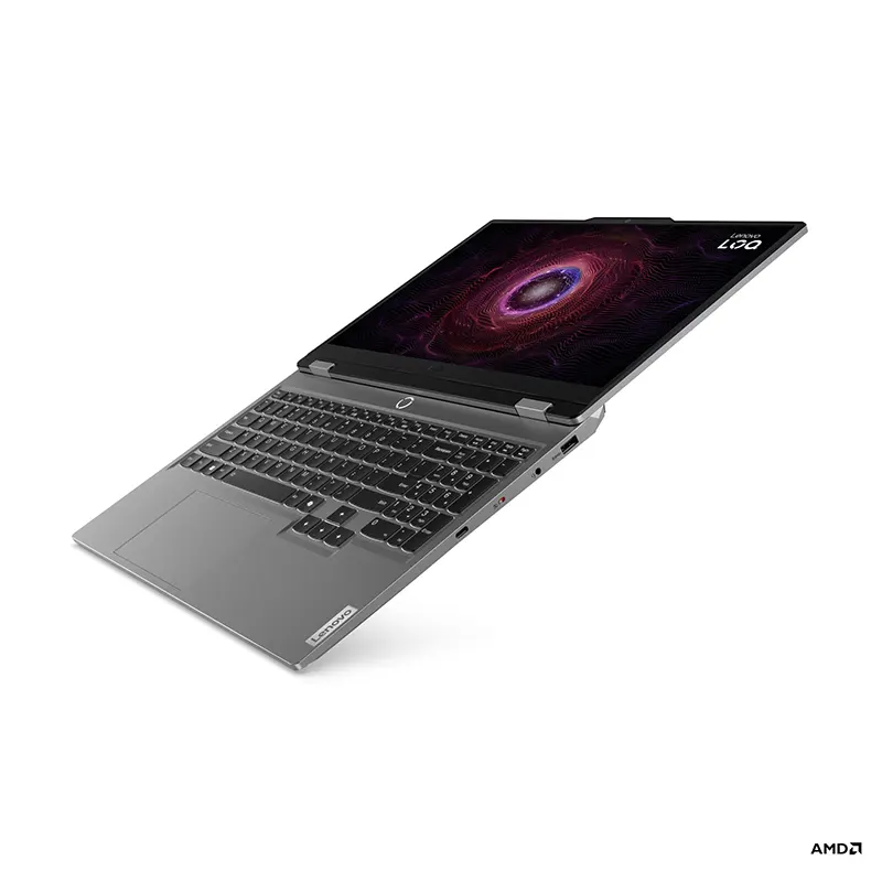 15.6 inch FHD 144Hz IPS display of the Lenovo LOQ 15AHP9 Ryzen 7 gaming laptop sold in Kathmandu, Nepal
