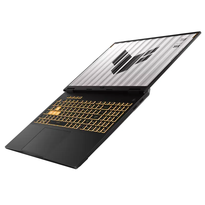 ASUS TUF F16 FX608 open view showing 16-inch WUXGA 144Hz 16:10 IPS display, gaming laptop in Nepal