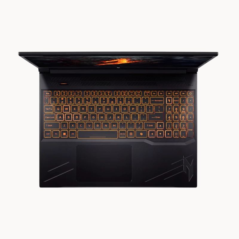 Acer Nitro V16  – Intel Core i7 14650HX | NVIDIA RTX 4050 6GB | ANV16-71-760Q|16″ WUXGA 165Hz IPS Display | 16GB DDR5 RAM| 512GB SSD| Gaming & Creator Laptop | Backlit Keyboard | 1 year warranty | Obsidian Black