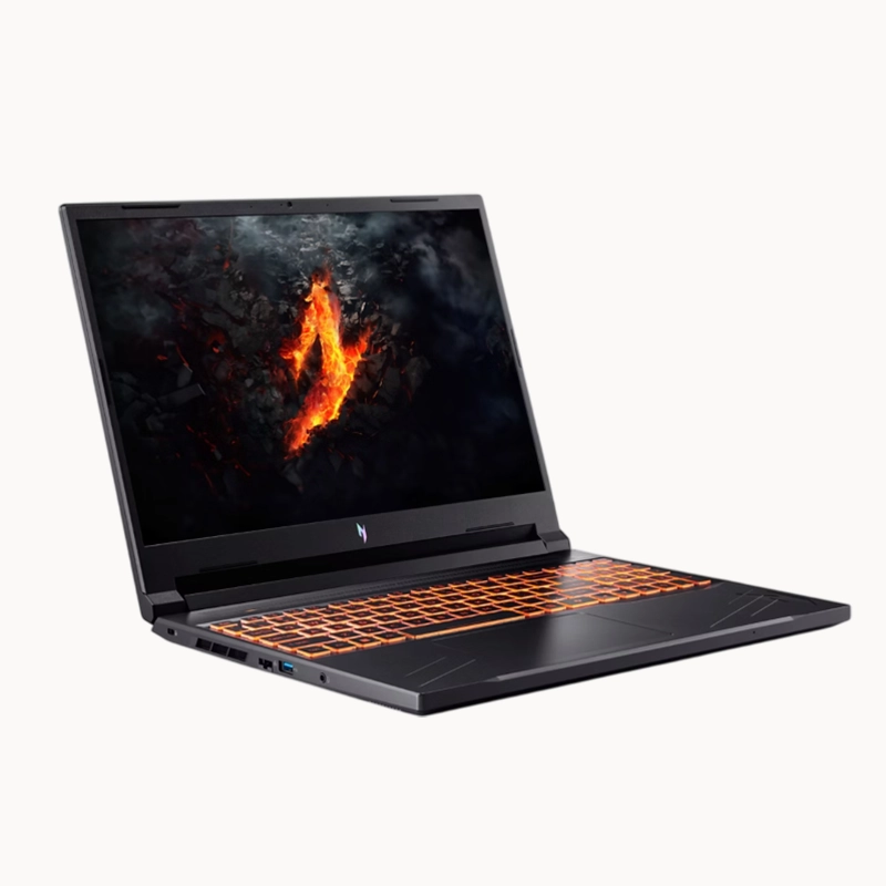 Acer Nitro V16  – Intel Core i7 14650HX | NVIDIA RTX 4050 6GB | ANV16-71-760Q|16″ WUXGA 165Hz IPS Display | 16GB DDR5 RAM| 512GB SSD| Gaming & Creator Laptop | Backlit Keyboard | 1 year warranty | Obsidian Black