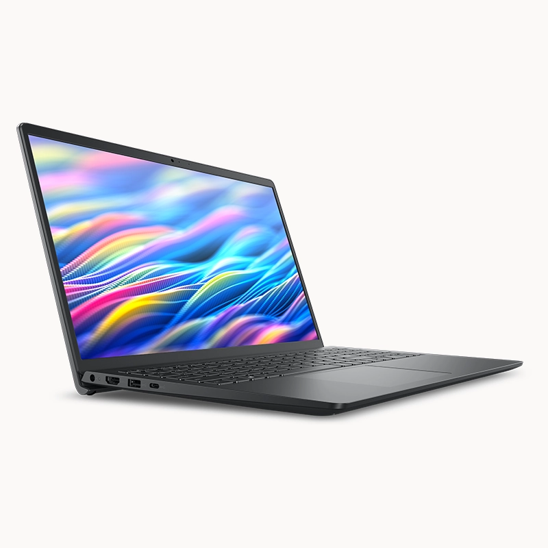 Dell 15 DC15250 intel core i3 100U, 15.6 FHD 120Hz IPS Display, 8GB DDR4 RAM, 512GB NVMe SSD, Intel UHD Graphics, Carbon Black, 1 year warranty + 6 month extended warranty