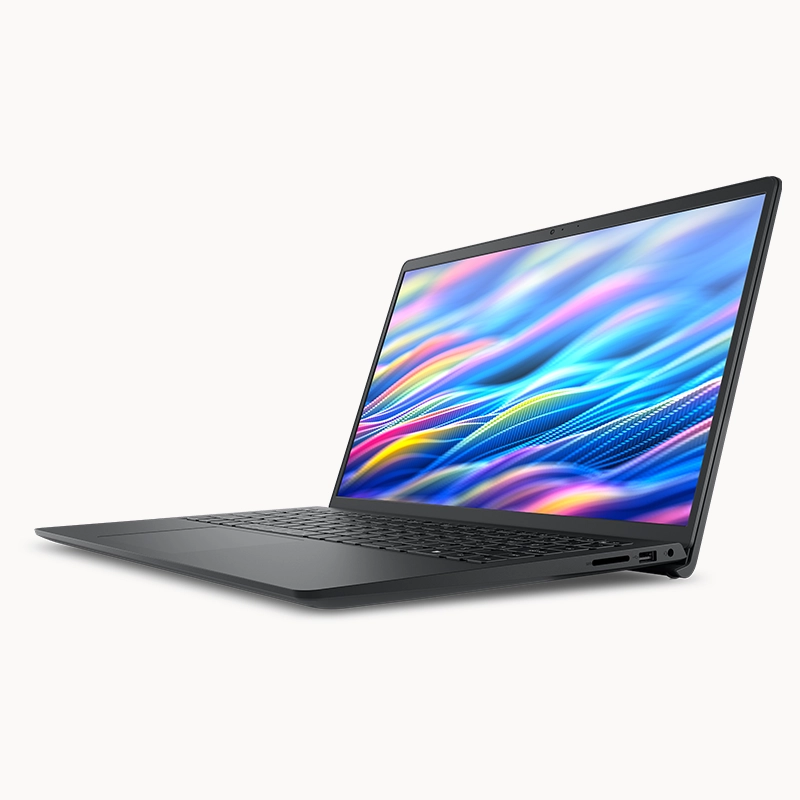 Dell 15 DC15250 intel core i3 100U, 15.6 FHD 120Hz IPS Display, 8GB DDR4 RAM, 512GB NVMe SSD, Intel UHD Graphics, Carbon Black, 1 year warranty + 6 month extended warranty