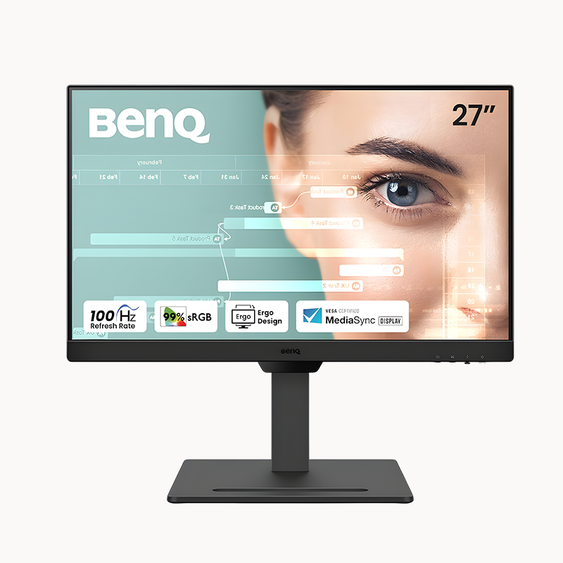 BenQ GW2790QT 27″ 2k QHD Frameless (2560 x 1440) USB-C IPS Eye-Care Monitor (White)