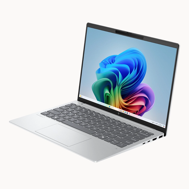 HP OmniBook 7 Aero 13-BG 1000 | AMD Ryzen AI 5 340| 13.3" 2K (1920 x 1200) IPS Display | 16GB RAM | 512GB SSD| AMD Radeon 840M Graphics | Backlight Keyboard | 1 year warranty | Glacier Silver