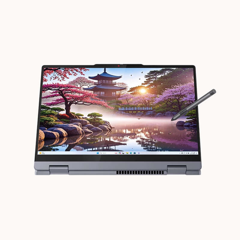 Lenovo IdeaPad 5 14AKP10 AMD RYZEN AI 7 350, 14" WUXGA 2-in-1 Touch Display, 16GB RAM, 512GB SSD, Windows 11 Home, Luna Grey, Lenovo Digital Pen 2, 1 year warranty