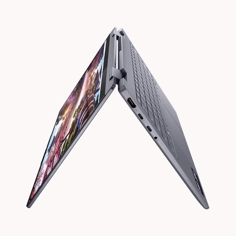 Lenovo IdeaPad 5 14AKP10 AMD RYZEN AI 7 350, 14" WUXGA 2-in-1 Touch Display, 16GB RAM, 512GB SSD, Windows 11 Home, Luna Grey, Lenovo Digital Pen 2, 1 year warranty