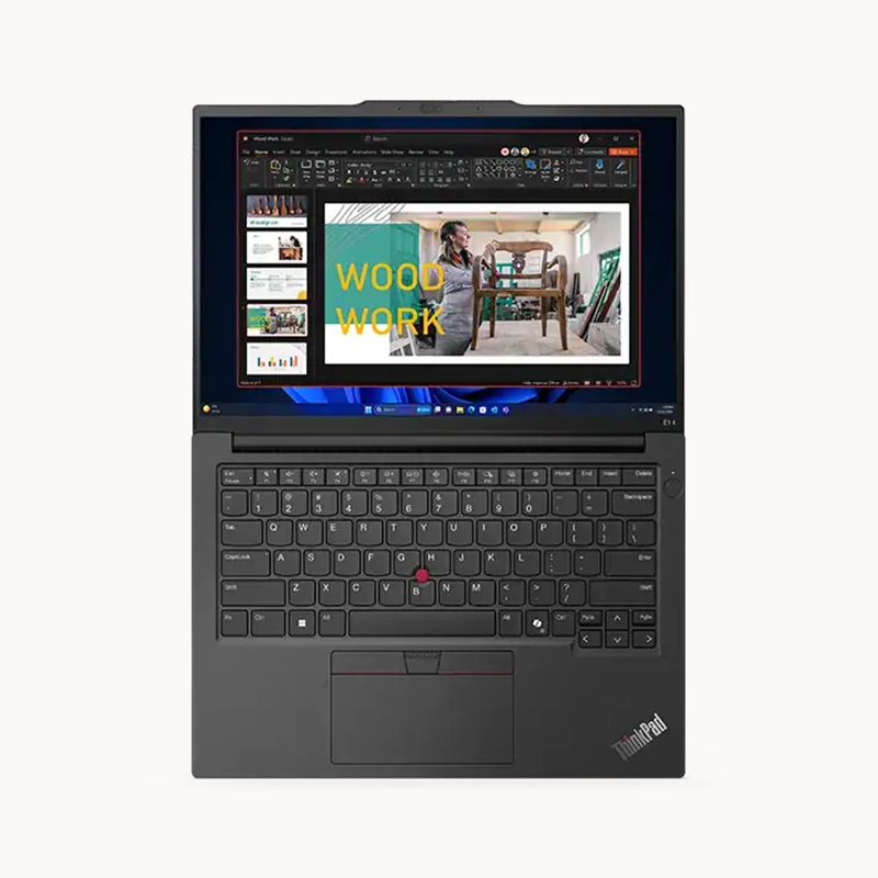 Lenovo ThinkPad E14 Gen 6 (2024) – Intel Core Ultra 7 155U | 16GB DDR5 RAM | 512GB SSD | 14″ WUXGA IPS Display | Backlit Keyboard | Fingerprint | Windows 11 | Thunder Black| 1 years warranty