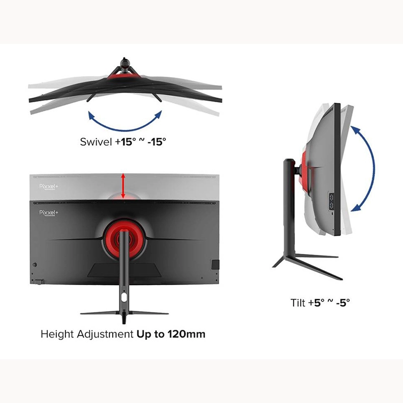 Armaggeddon XC34UWQHD SUPER 180 – 34" Curved 180Hz Gaming Monitor | 3440 X 1440 Display | Built in Speakers | 1 years warranty