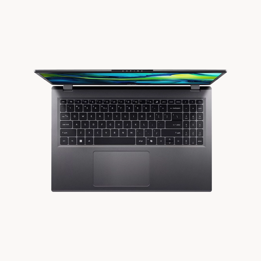 Acer Aspire 15  AMD Ryzen 5 8640HS Processor 16GB DDR5 RAM 512GB SSD 15.6" FHD Display Backlit Keyboard & Fingerprint Reader