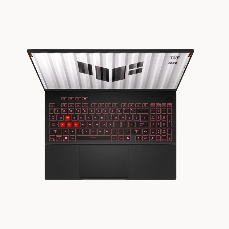 ASUS TUF A16 Ryzen 9 270 – RTX 5070 8GB Graphics – 32GB DDR5 RAM – 1TB NVMe Gen4 SSD – 16″ WUXGA 165Hz Display – RGB Backlit Keyboard – Windows 11 Home – 1 year warranty - Jaegar Gray