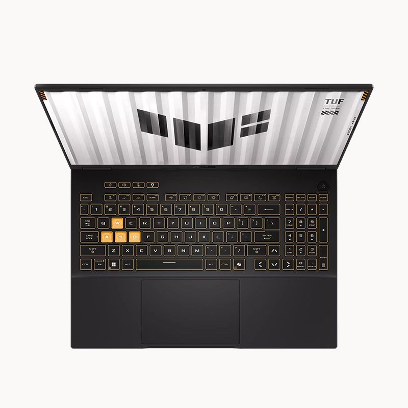 ASUS TUF F16 (2025) FX607 – Intel Core i7-14650HX | RTX 5060 | 16GB RAM | 1TB SSD | 16″ 2.5K (2560 x 1600, WUXGA) 165Hz IPS Display | RGB Backlit | Mecha Grey