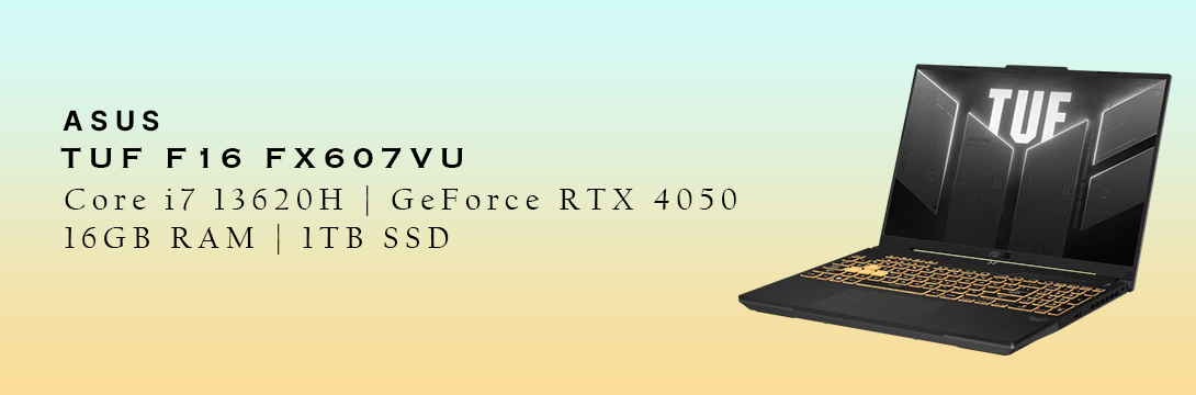 asus tuf f16 core i7 4050 13gen