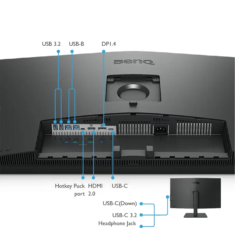 BenQ DesignVue PD3205U 31.5" 4K UHD Designer Monitor