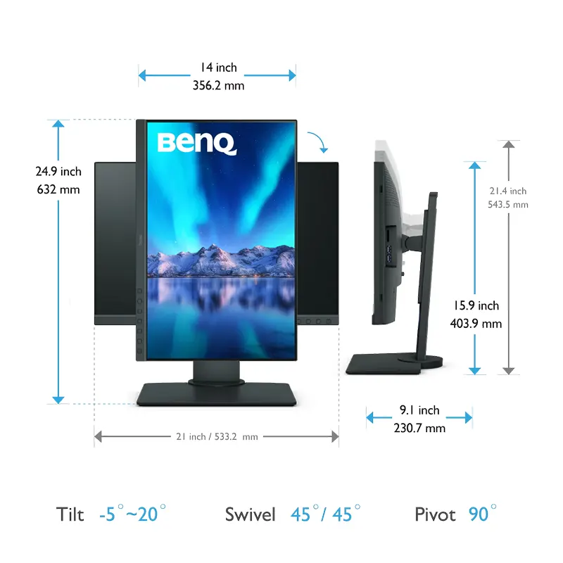 BenQ SW240 24.1" Photographer Monitor