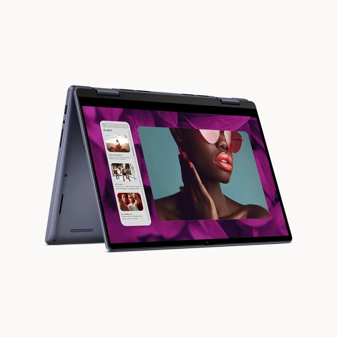 Dell Inspiron 14 7445 2-in-1 AMD Ryzen 5 8640HS Processor 16GB RAM 512GB SSD Storage 14" FHD+ (1920 x 1200) Touch IPS Display AMD Radeon Graphics Fingerprint Reader