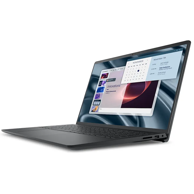 Dell Pro 15 PV15255 | Ryzen 5 7520U | 8GB RAM | 512GB SSD | 15.6" 120Hz Display | 1 year warranty | Carbon Black