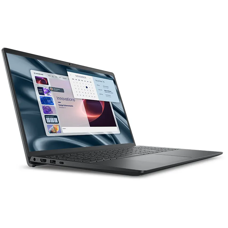Dell Pro 15 PV15255 | Ryzen 5 7520U | 8GB RAM | 512GB SSD | 15.6" 120Hz Display | 1 year warranty | Carbon Black