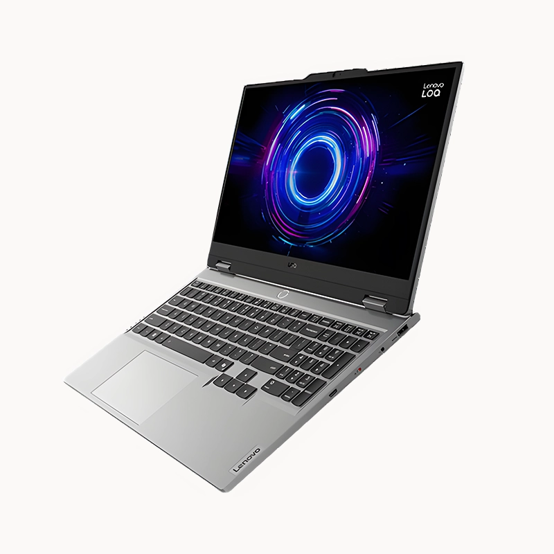 Lenovo LOQ 15IRX10 AI-Powered – Core i5-13450HX, RTX 5050 8GB GDDR7, 12GB DDR5, 512GB SSD, 15.6″ FHD 144Hz 100% sRGB, Windows 11 – Luna Grey (83JE0013US)