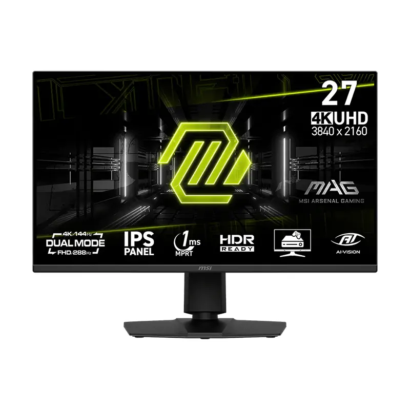 MSI MAG 275UPD E14 Dual-Mode 4K Gaming Monitor | 2 years warranty