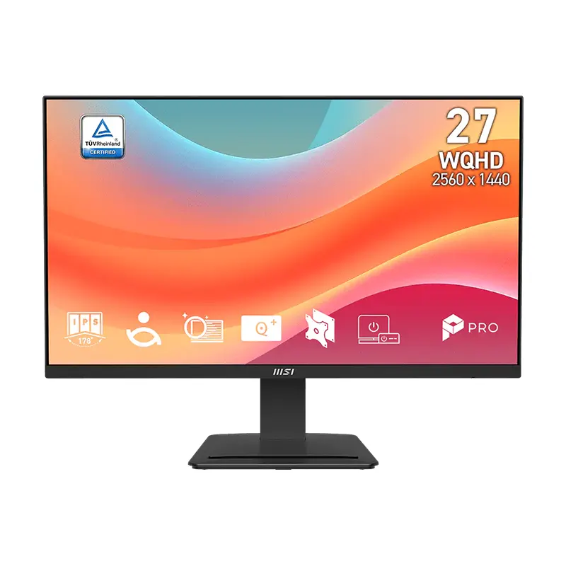 MSI PRO MP273Q E7 27" WQHD IPS Professional Monitor | 2 years warranty