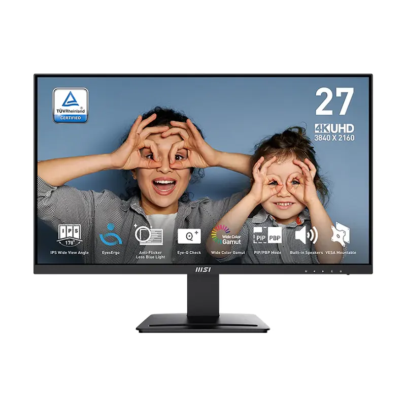 MSI PRO MP273U 27" 4K UHD IPS Monitor | 2 Years Warranty