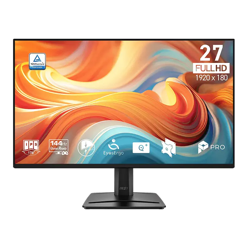 MSI PRO MP275 E14L 27" Full HD 144Hz EyesErgo IPS Monitor | 2 years warranty