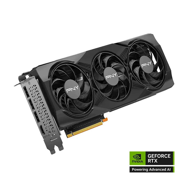 NY GeForce RTX 5070 12GB Over Clocked Triple Fan Graphics Card | VCG507012TFXPB1-O