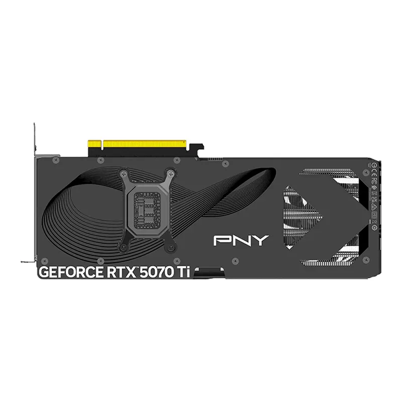 PNY GeForce RTX 5070 Ti 16GB Over Clocked GDDR7 Graphics Card | VCG5070T16TFXPB1-O