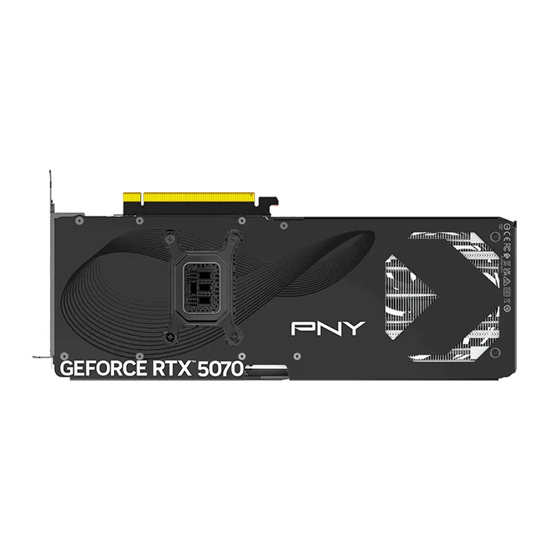 NY GeForce RTX 5070 12GB Over Clocked Triple Fan Graphics Card | VCG507012TFXPB1-O
